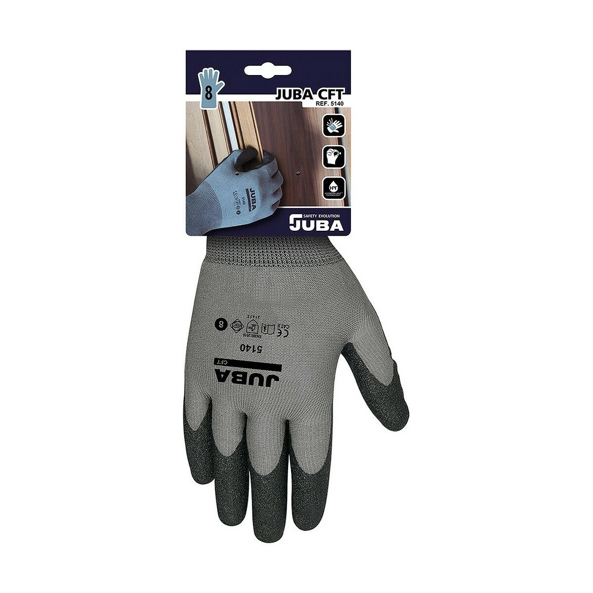 Work Gloves JUBA PVC 7