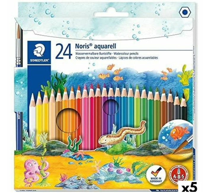 Watercolour Pencils Staedtler Noris Multicolour (5 Units)